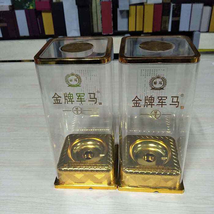 金牌軍馬白酒透明盒